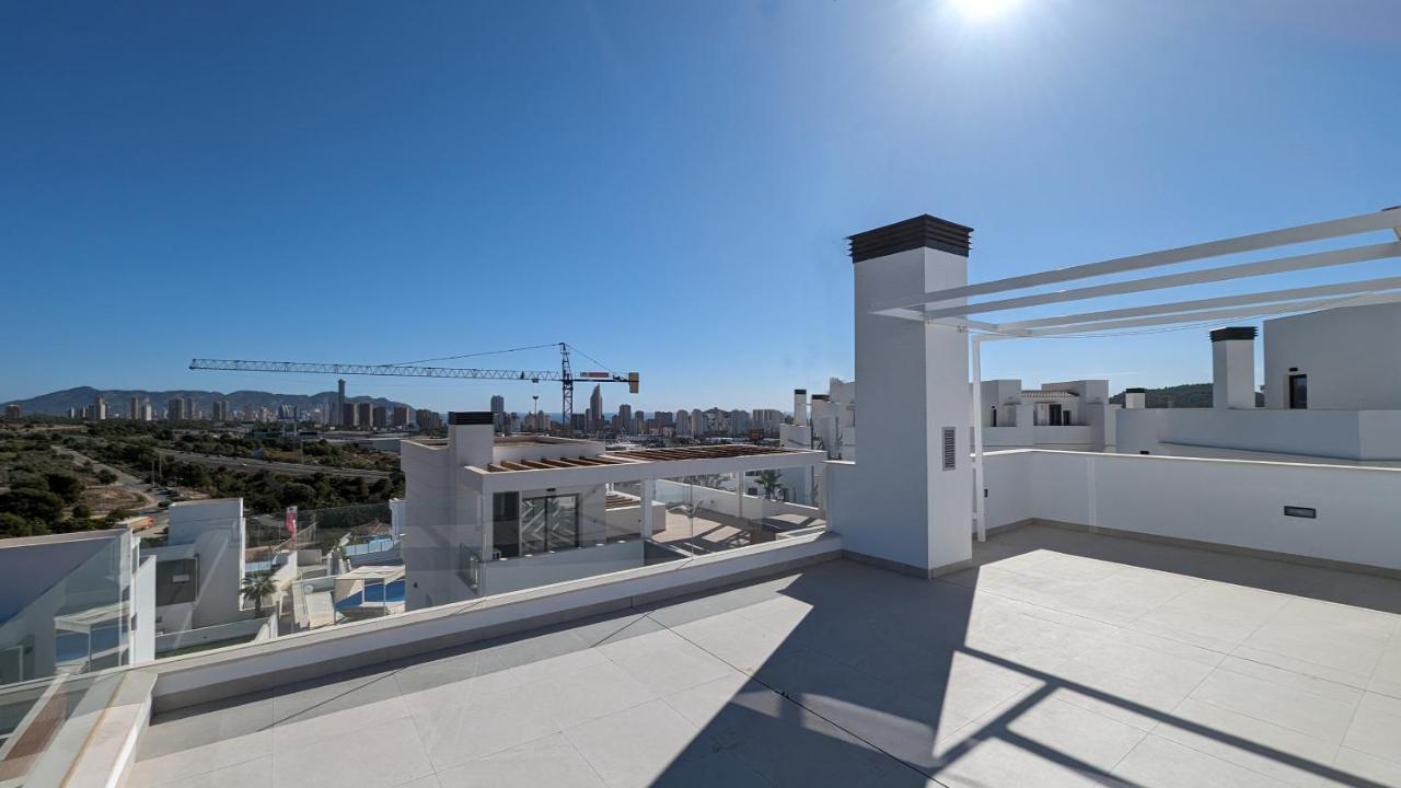Appartamento Panoramic Pool & Mountains House Finestrat Esterno foto