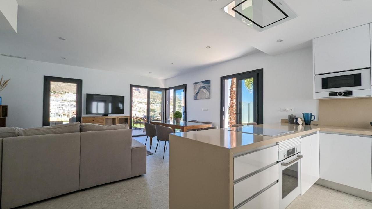 Appartamento Panoramic Pool & Mountains House Finestrat Esterno foto